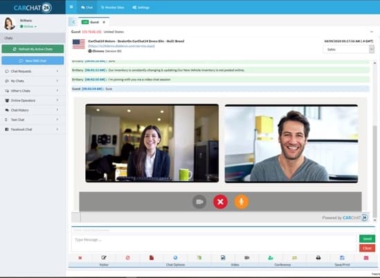 live video chat